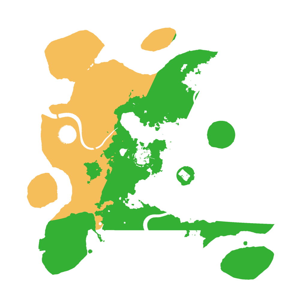 Biome Rust Map: Procedural Map, Size: 3000, Seed: 928429285