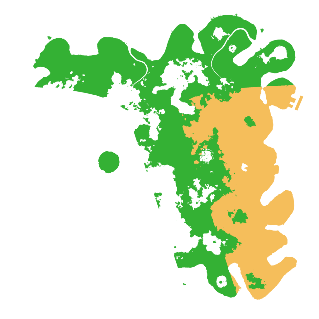 Biome Rust Map: Procedural Map, Size: 4250, Seed: 502232111