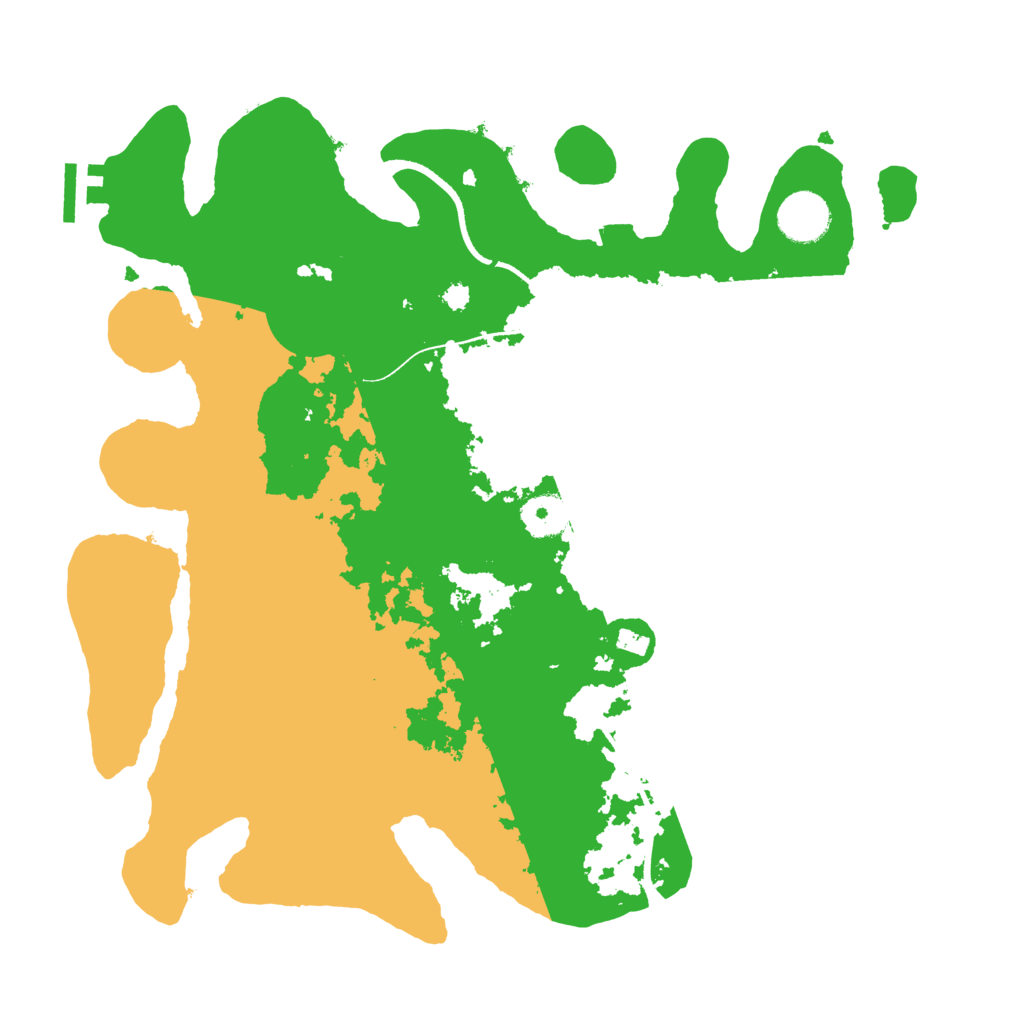 Biome Rust Map: Procedural Map, Size: 3500, Seed: 1403545721