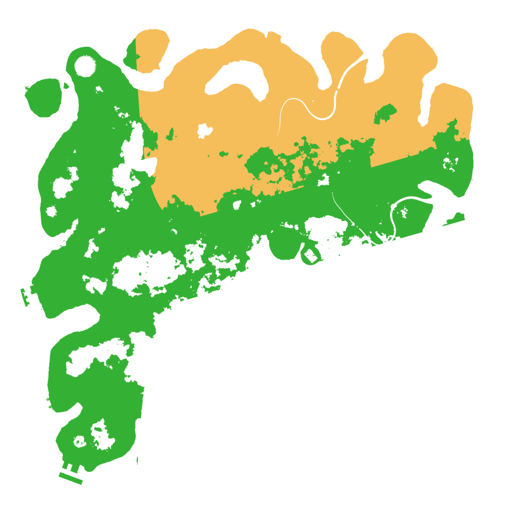 Biome Rust Map: Procedural Map, Size: 4250, Seed: 1922328101