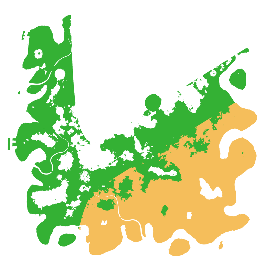 Biome Rust Map: Procedural Map, Size: 4500, Seed: 691596342