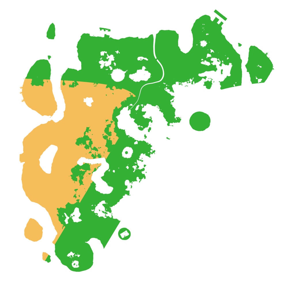 Biome Rust Map: Procedural Map, Size: 4000, Seed: 65825459