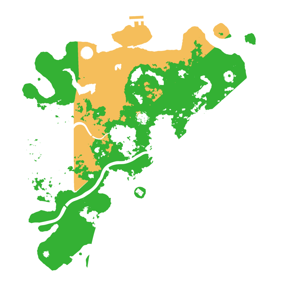 Biome Rust Map: Procedural Map, Size: 4200, Seed: 1707566530