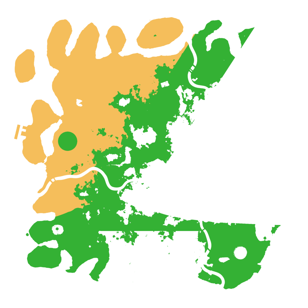 Biome Rust Map: Procedural Map, Size: 4250, Seed: 12975434