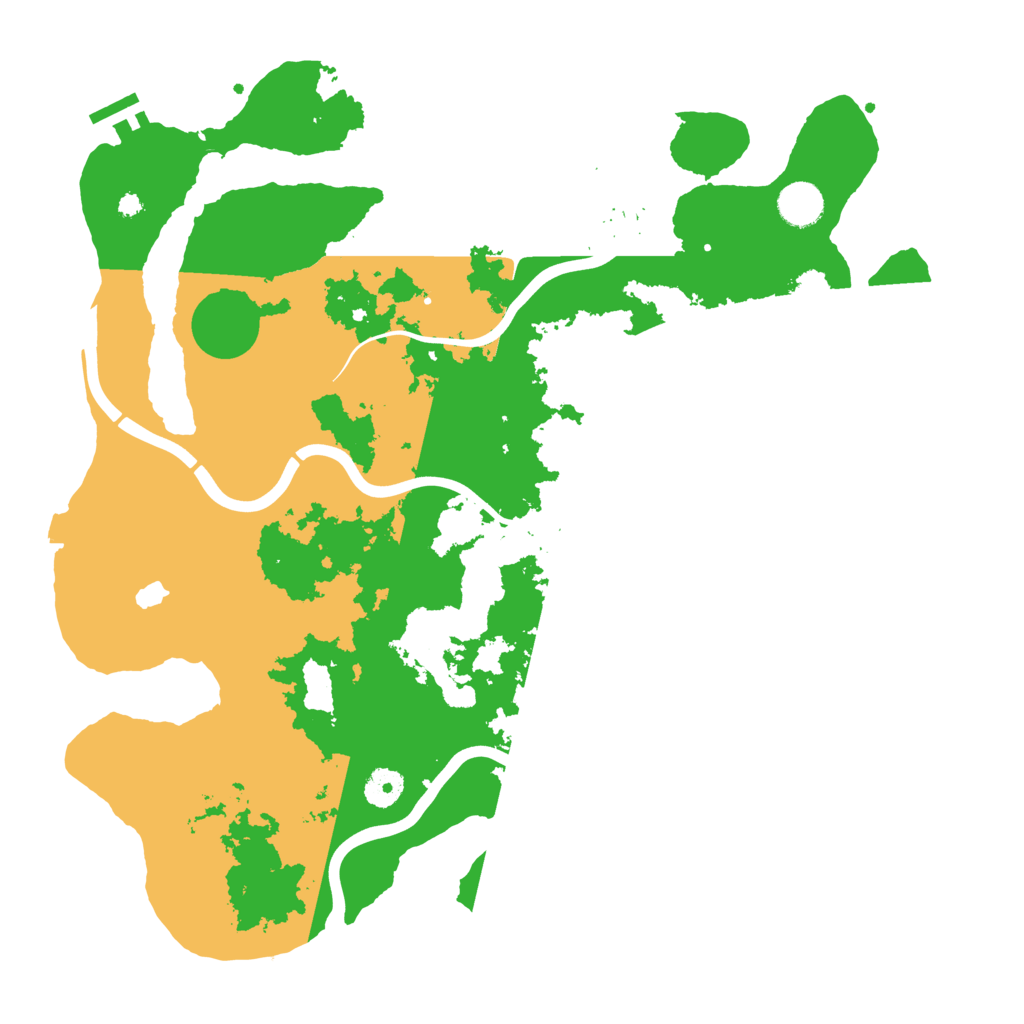 Biome Rust Map: Procedural Map, Size: 4000, Seed: 9971799