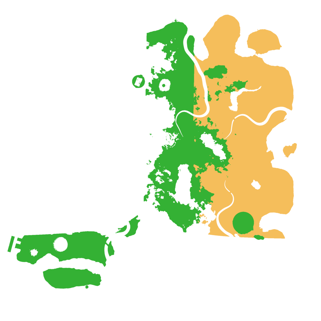 Biome Rust Map: Procedural Map, Size: 4000, Seed: 856254826