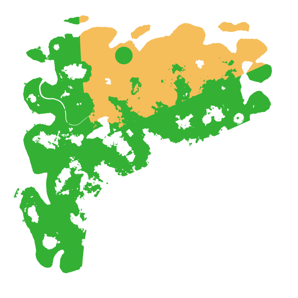 Biome Rust Map: Procedural Map, Size: 4500, Seed: 638977235