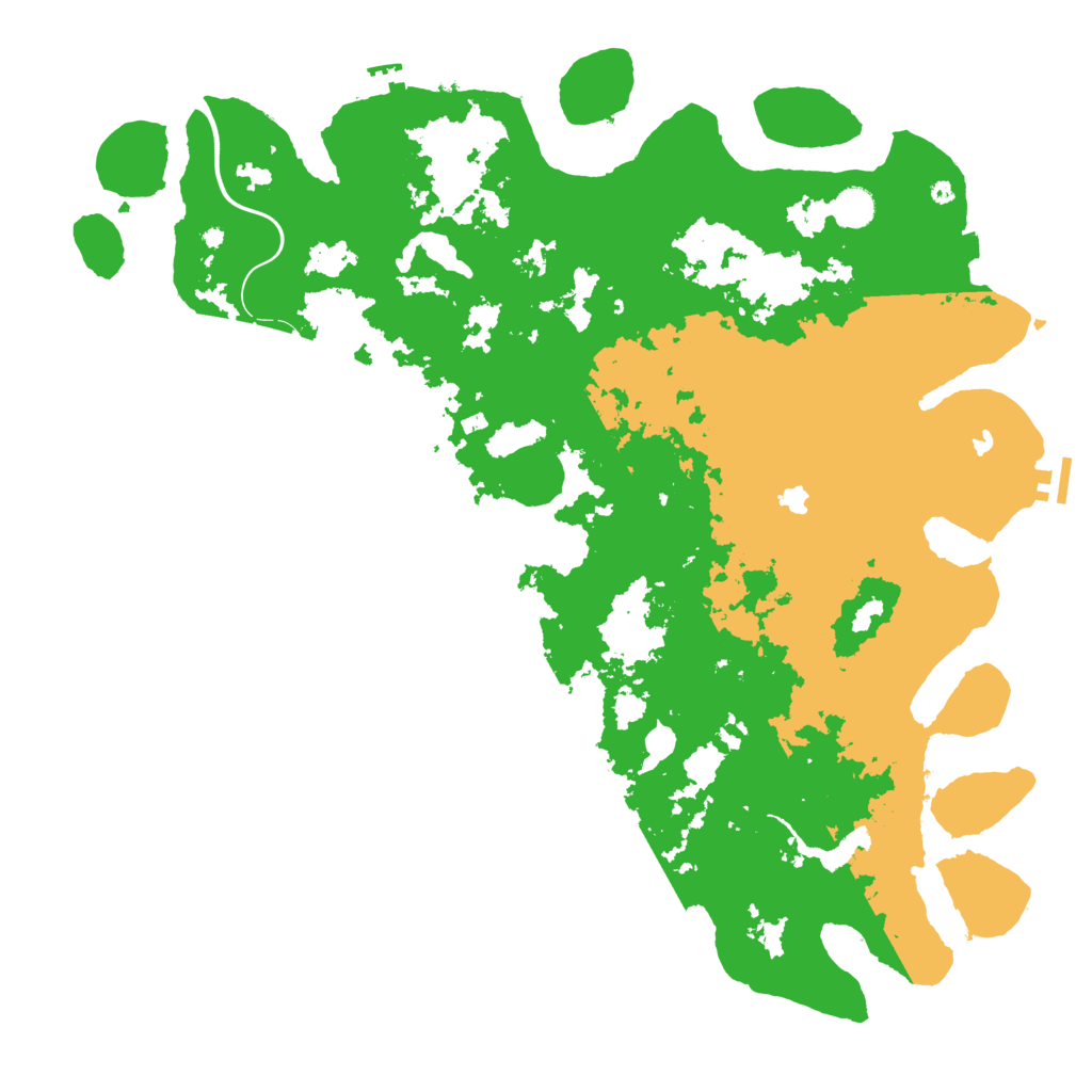Biome Rust Map: Procedural Map, Size: 4750, Seed: 755218428