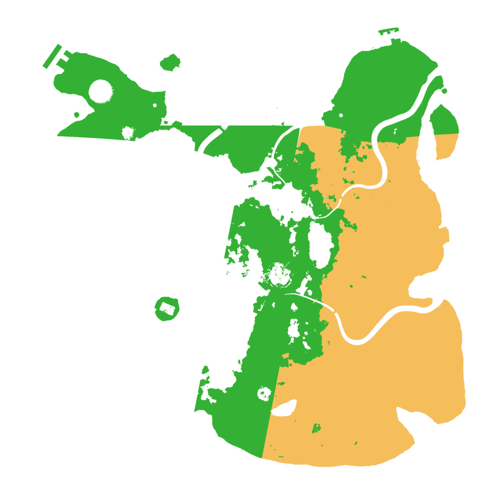 Biome Rust Map: Procedural Map, Size: 3750, Seed: 1882414603