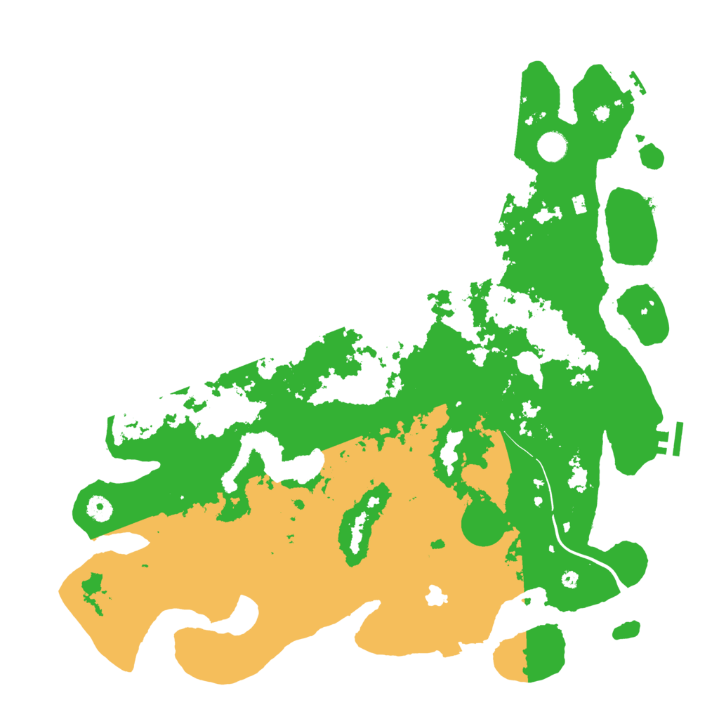 Biome Rust Map: Procedural Map, Size: 4250, Seed: 2084403879