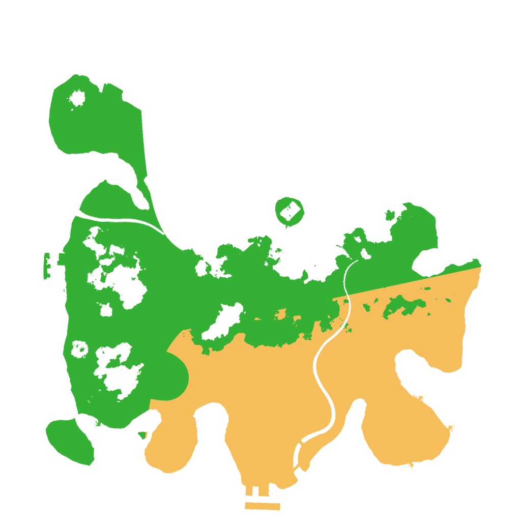 Biome Rust Map: Procedural Map, Size: 3000, Seed: 1978769394