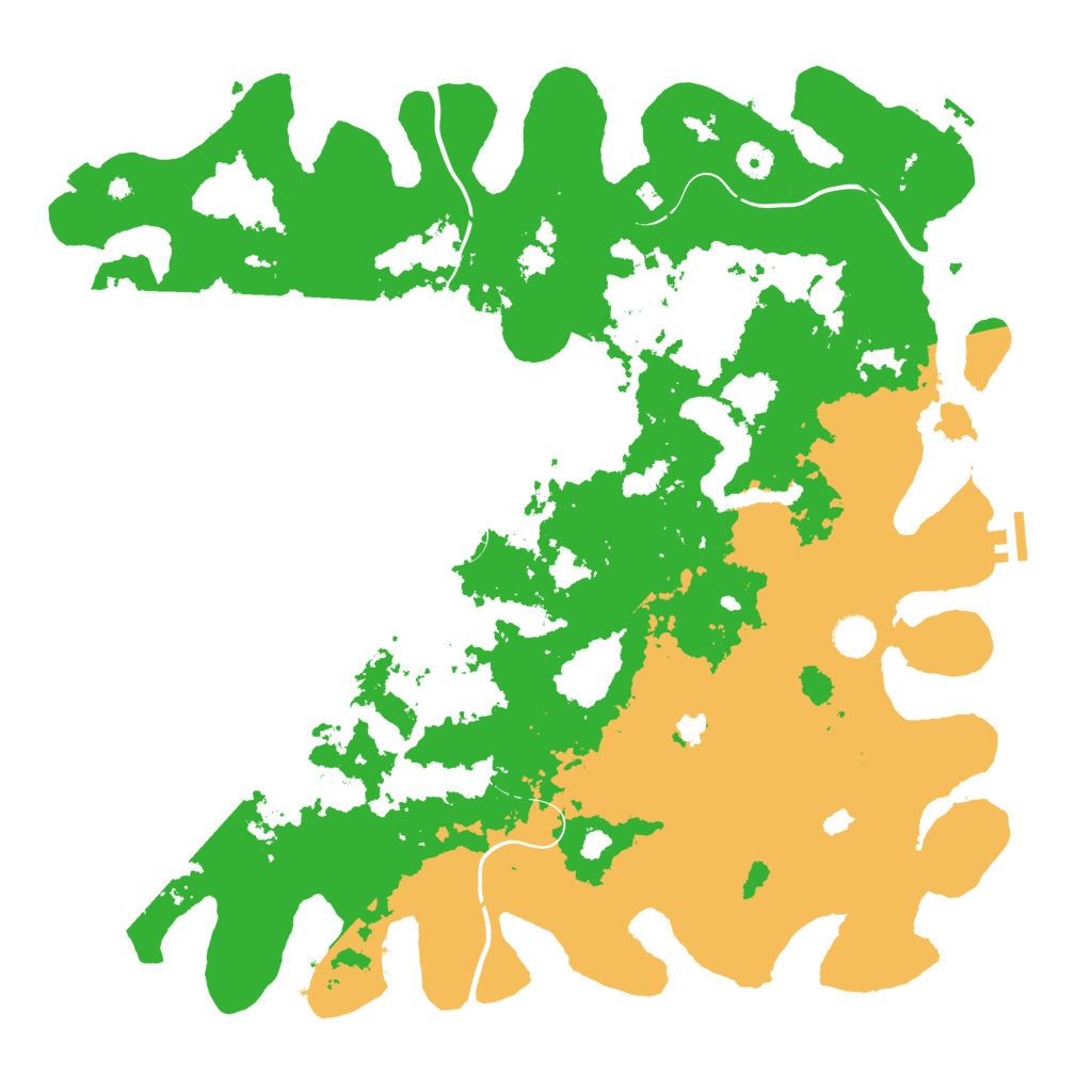 Biome Rust Map: Procedural Map, Size: 4500, Seed: 1433395864