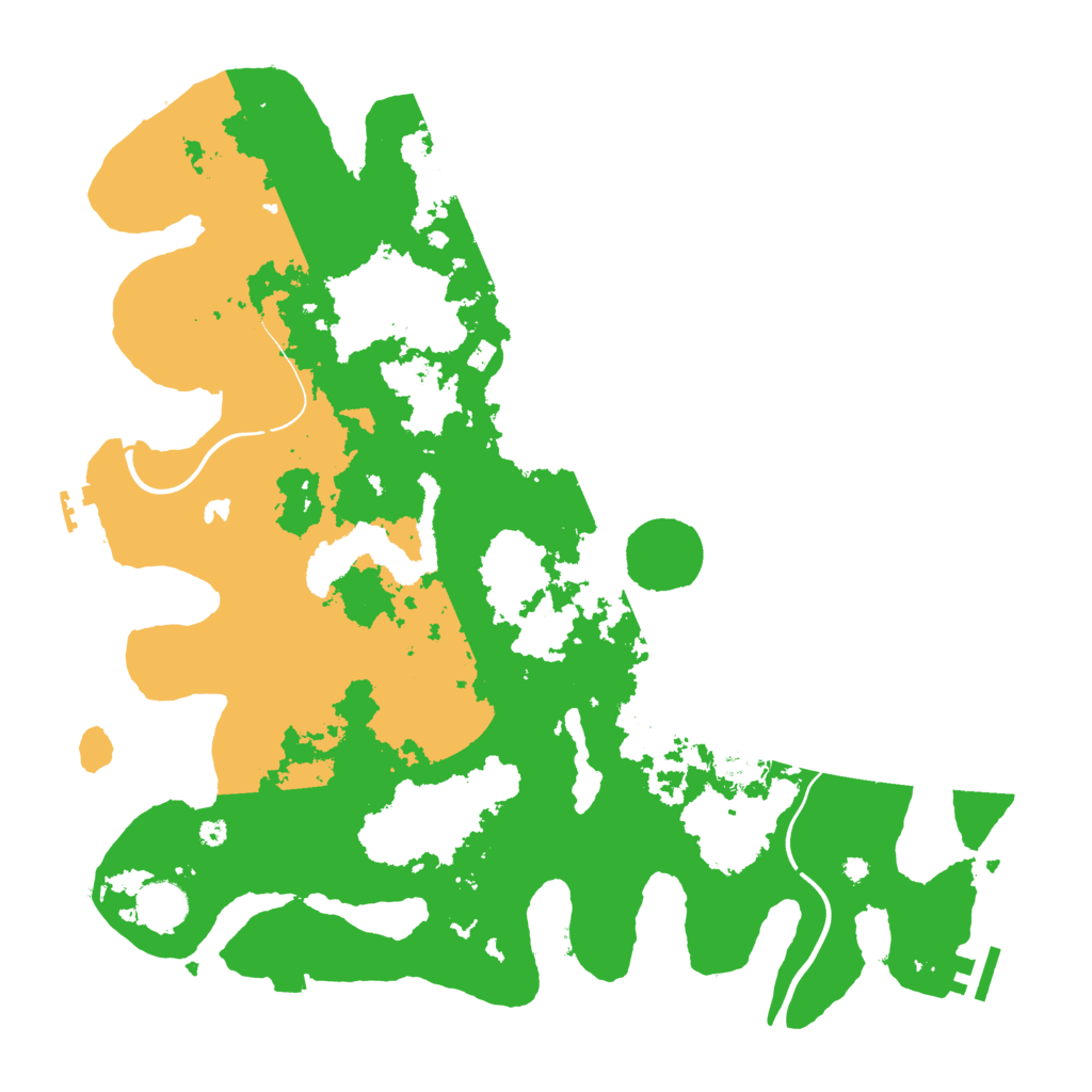 Biome Rust Map: Procedural Map, Size: 4000, Seed: 47879787
