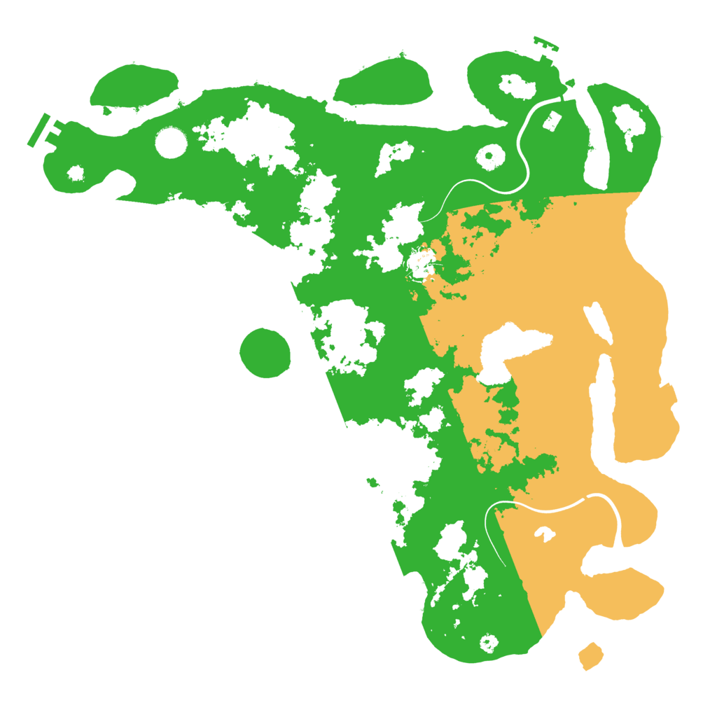 Biome Rust Map: Procedural Map, Size: 4000, Seed: 879851910