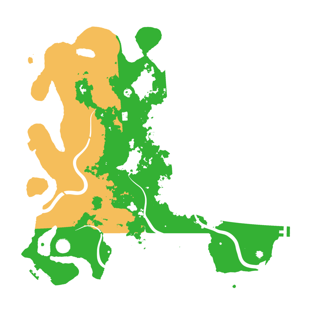 Biome Rust Map: Procedural Map, Size: 3800, Seed: 1768279502