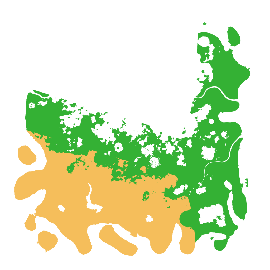 Biome Rust Map: Procedural Map, Size: 4500, Seed: 1776514365
