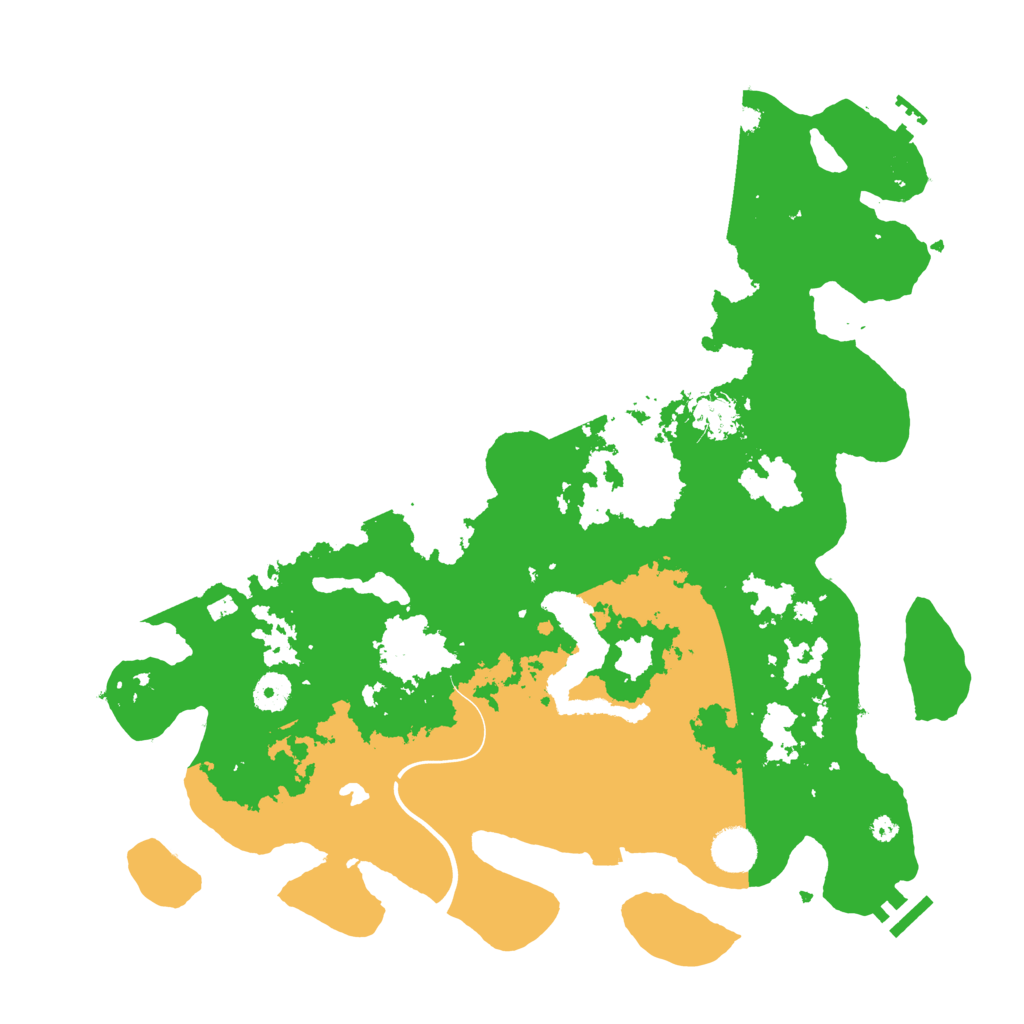 Biome Rust Map: Procedural Map, Size: 4000, Seed: 142547967