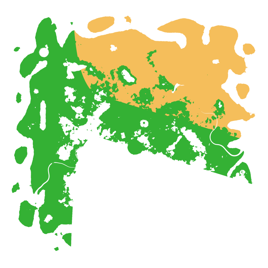 Biome Rust Map: Procedural Map, Size: 5000, Seed: 874904602