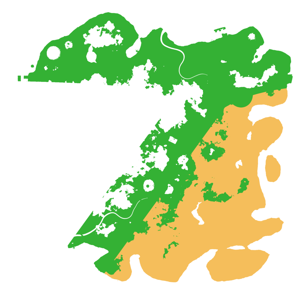 Biome Rust Map: Procedural Map, Size: 4000, Seed: 1213793512