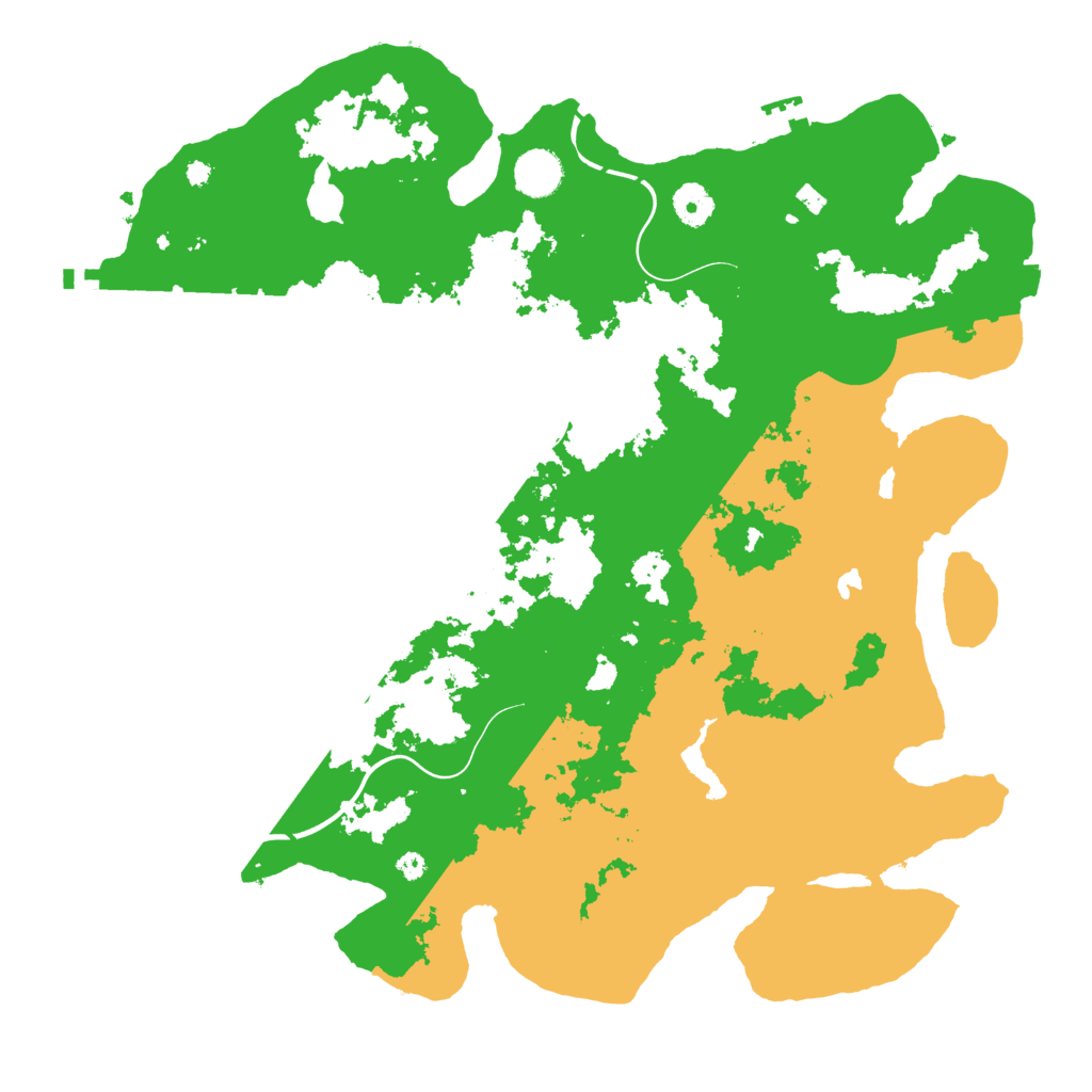 Biome Rust Map: Procedural Map, Size: 4000, Seed: 1213793512