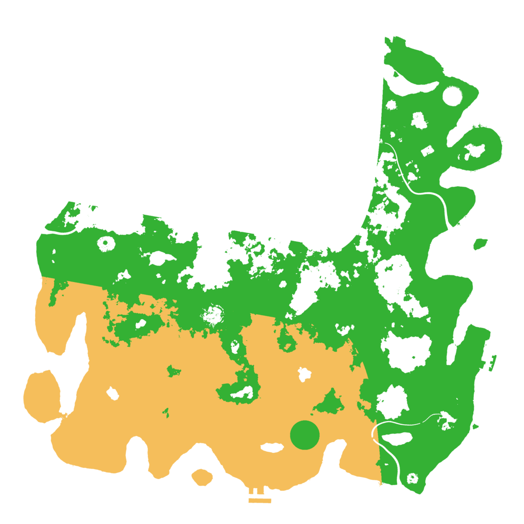 Biome Rust Map: Procedural Map, Size: 4700, Seed: 420420420