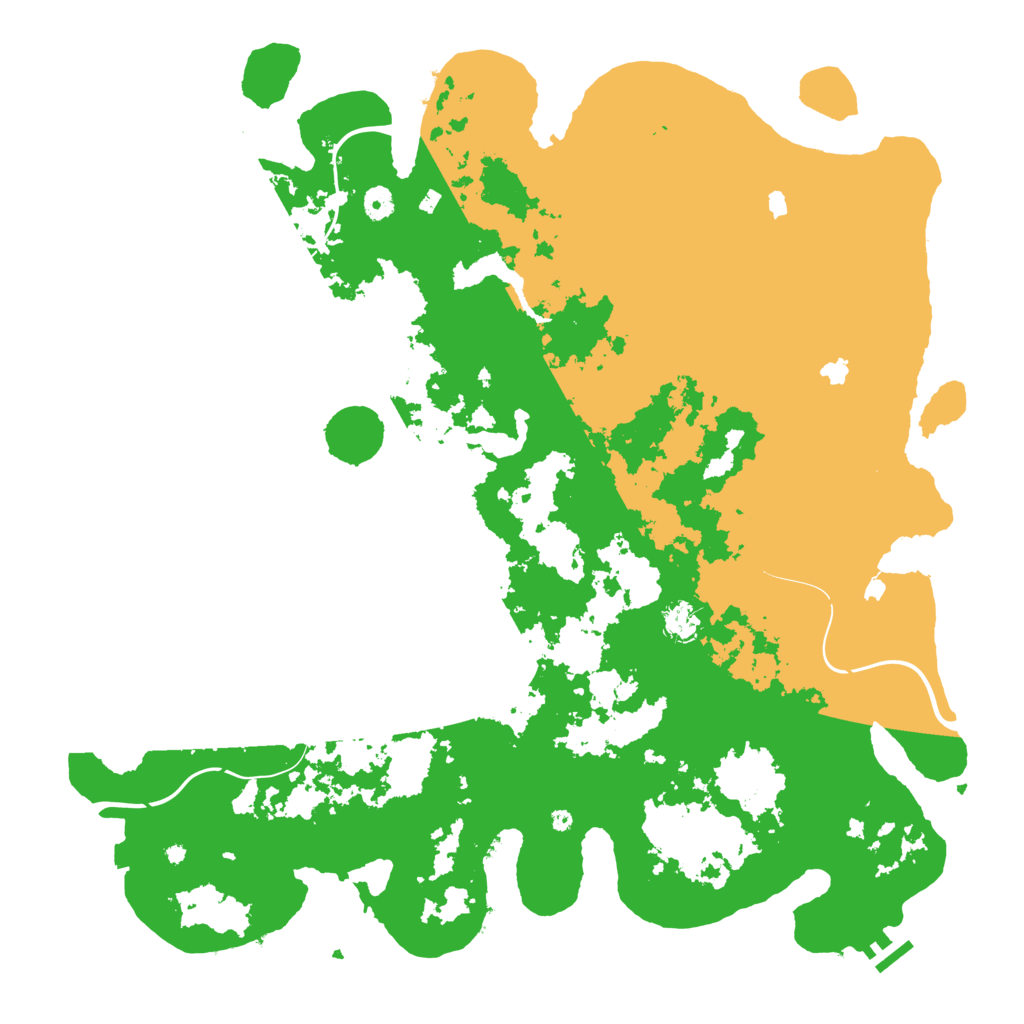Biome Rust Map: Procedural Map, Size: 4800, Seed: 926290228