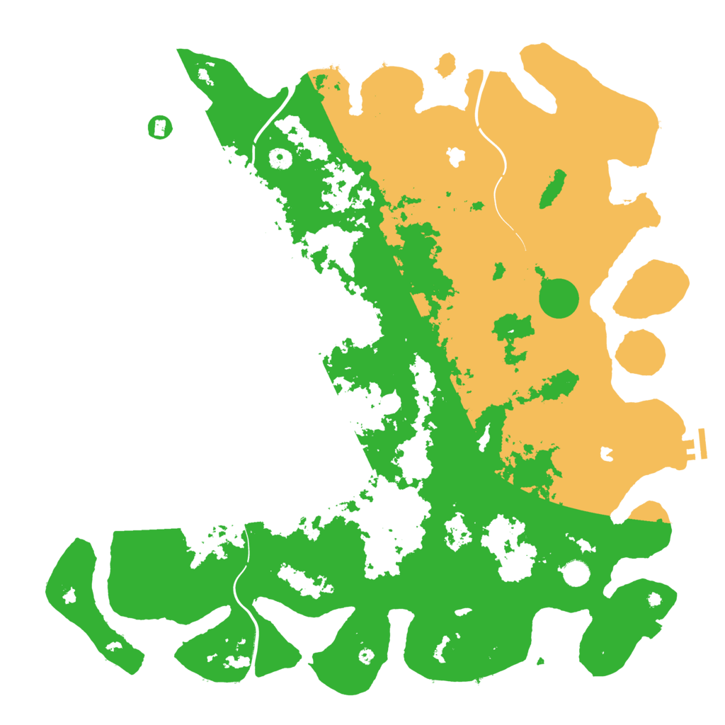 Biome Rust Map: Procedural Map, Size: 4800, Seed: 1791297299