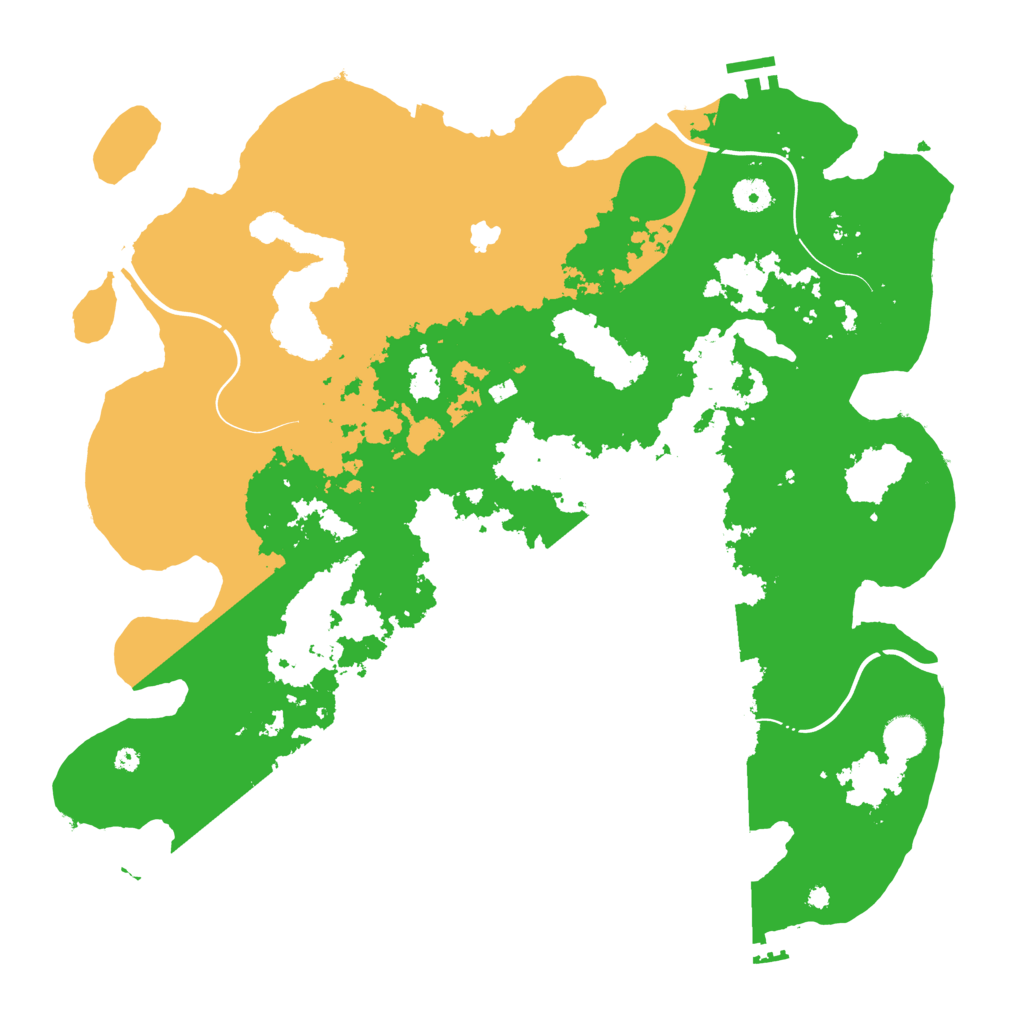 Biome Rust Map: Procedural Map, Size: 4250, Seed: 1083015425