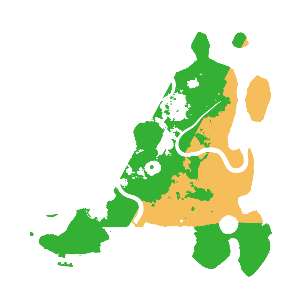 Biome Rust Map: Procedural Map, Size: 3000, Seed: 697819083