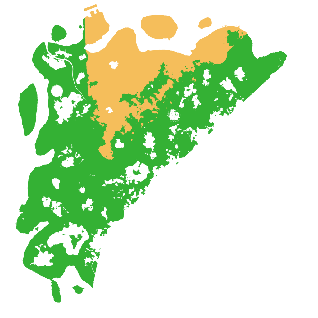 Biome Rust Map: Procedural Map, Size: 4800, Seed: 20186514