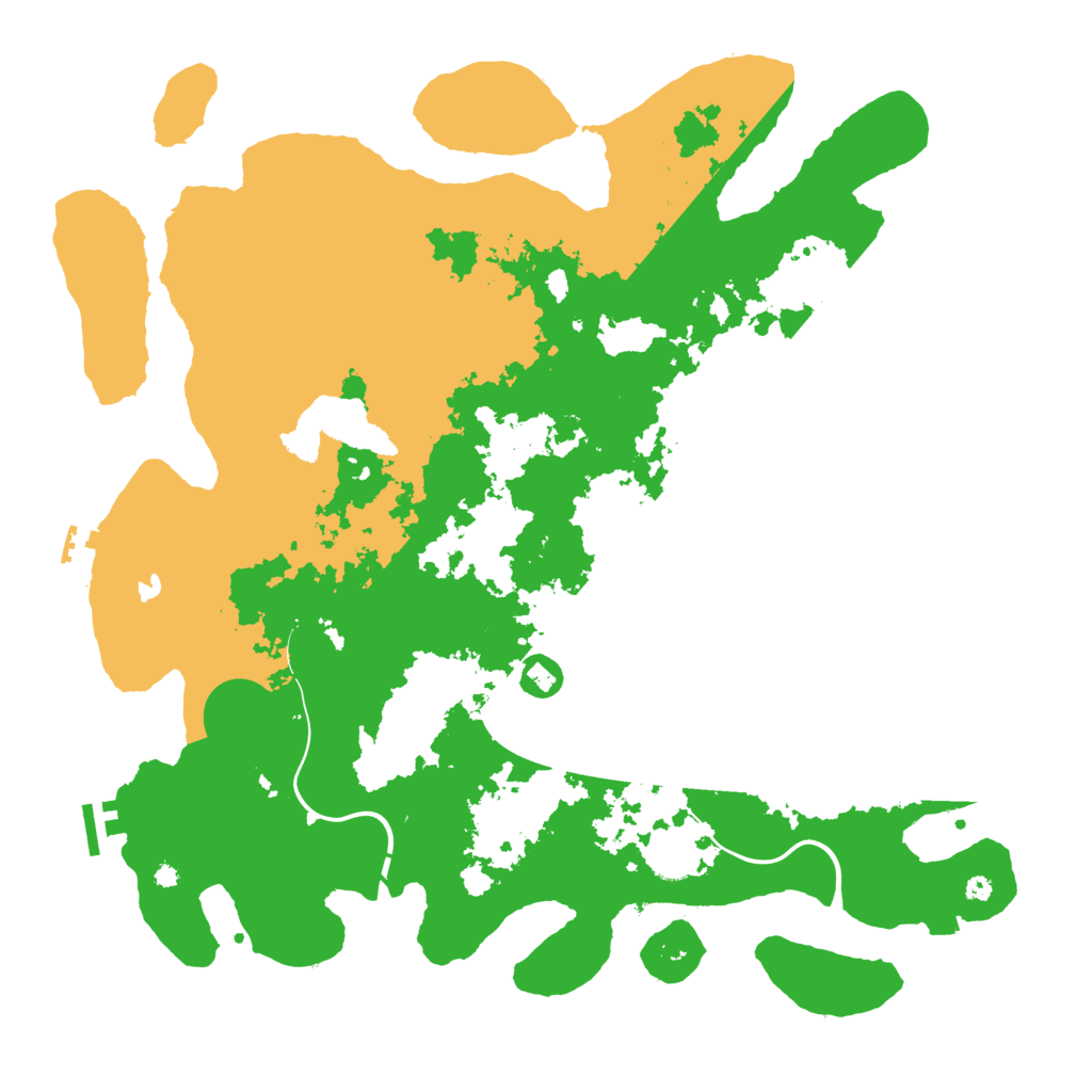 Biome Rust Map: Procedural Map, Size: 4250, Seed: 1960431790