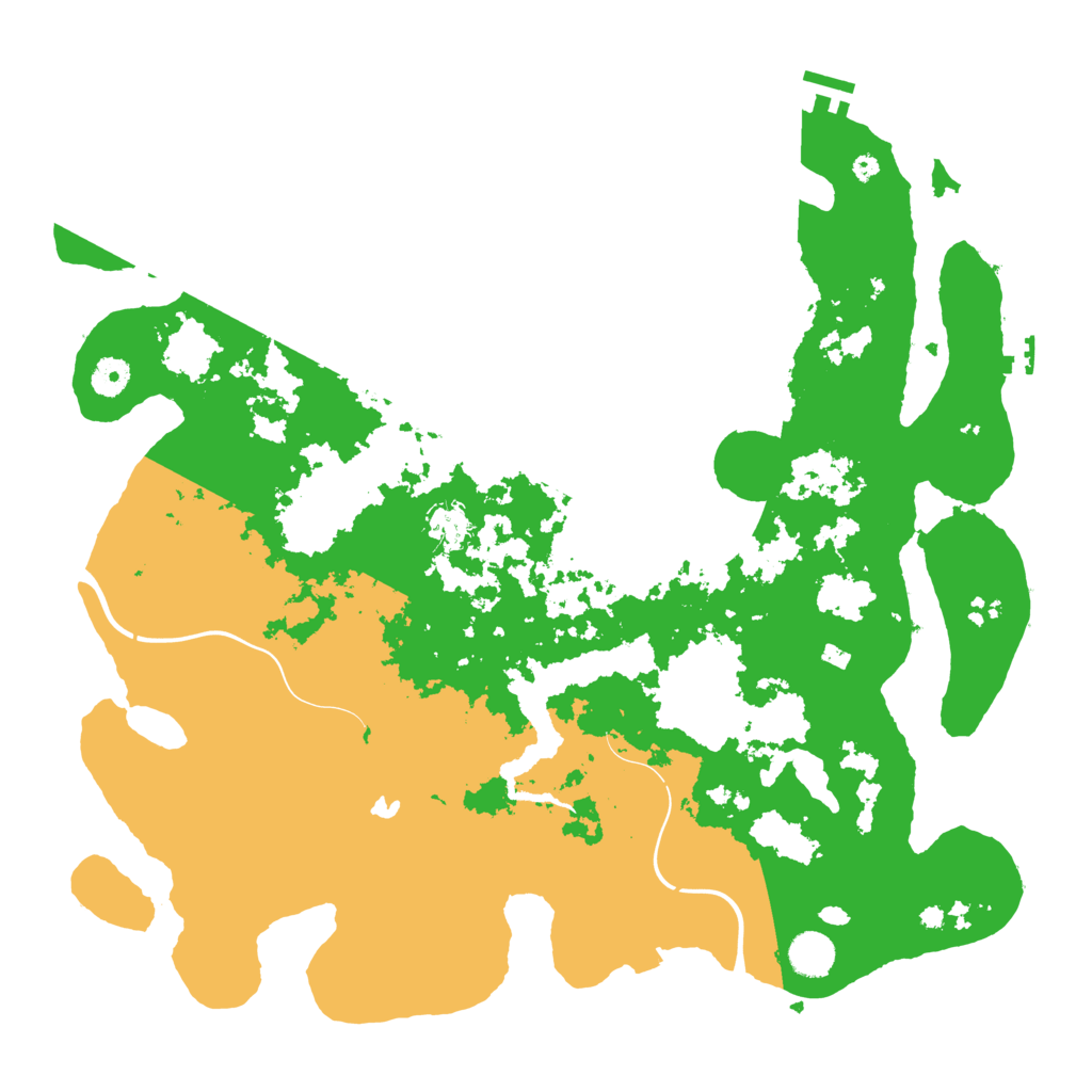 Biome Rust Map: Procedural Map, Size: 4250, Seed: 2030308282