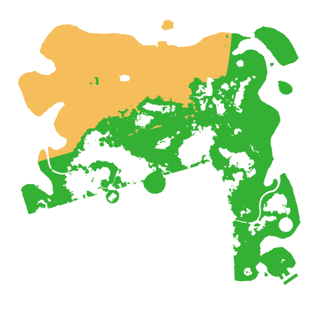 Biome Rust Map: Procedural Map, Size: 4000, Seed: 4729551