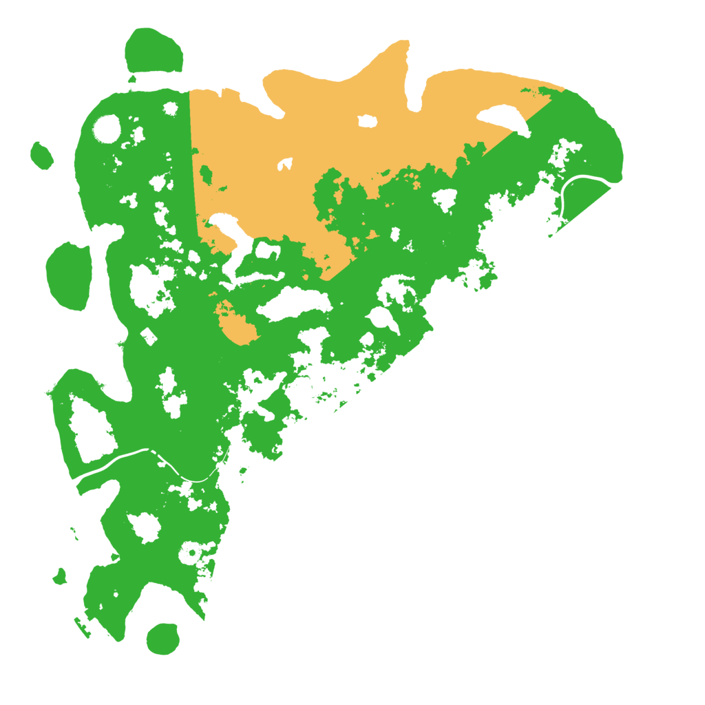 Biome Rust Map: Procedural Map, Size: 4500, Seed: 852014514