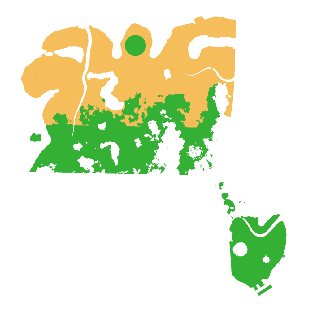 Biome Rust Map: Procedural Map, Size: 4000, Seed: 861614094