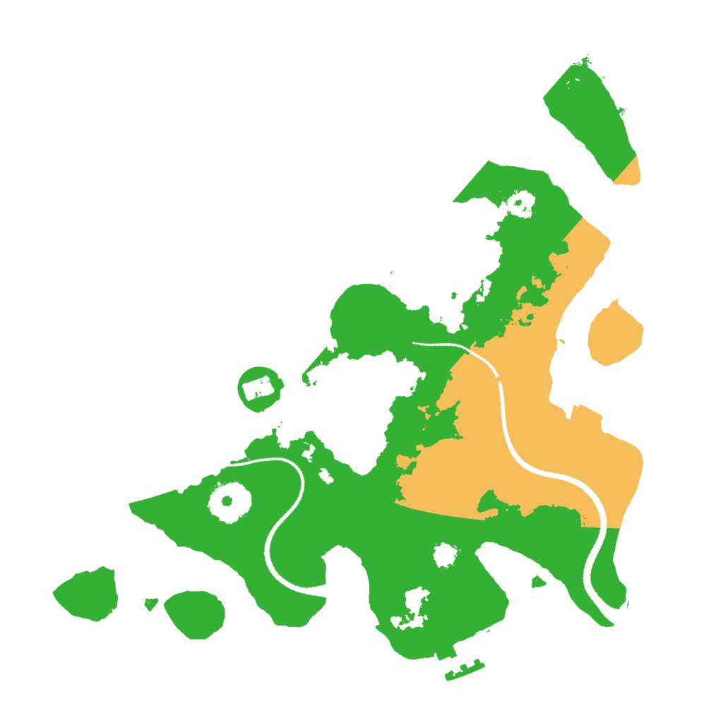 Biome Rust Map: Procedural Map, Size: 2700, Seed: 213