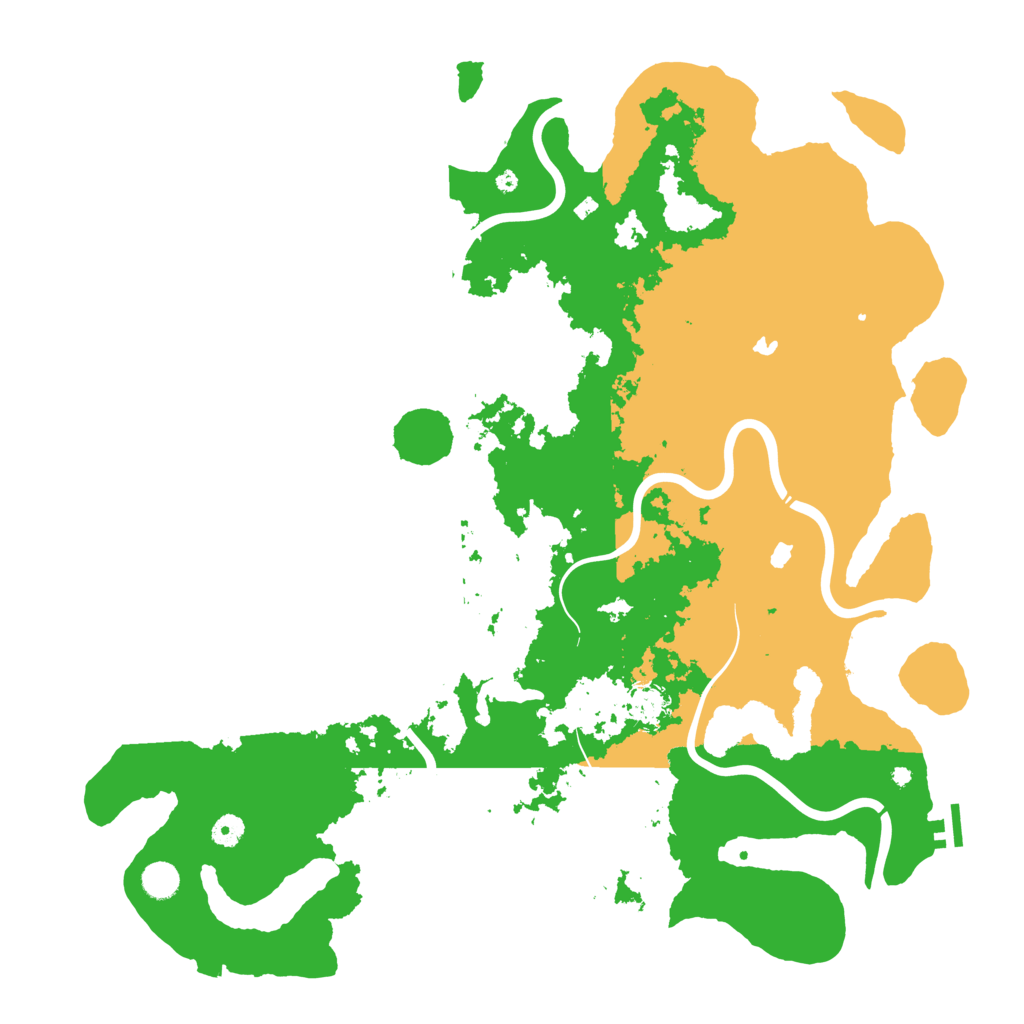 Biome Rust Map: Procedural Map, Size: 4800, Seed: 1454142875