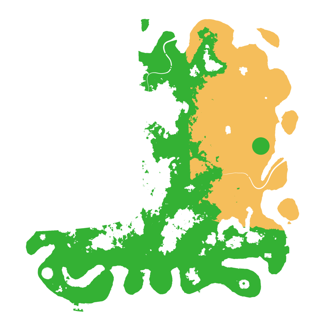 Biome Rust Map: Procedural Map, Size: 4800, Seed: 1454142875