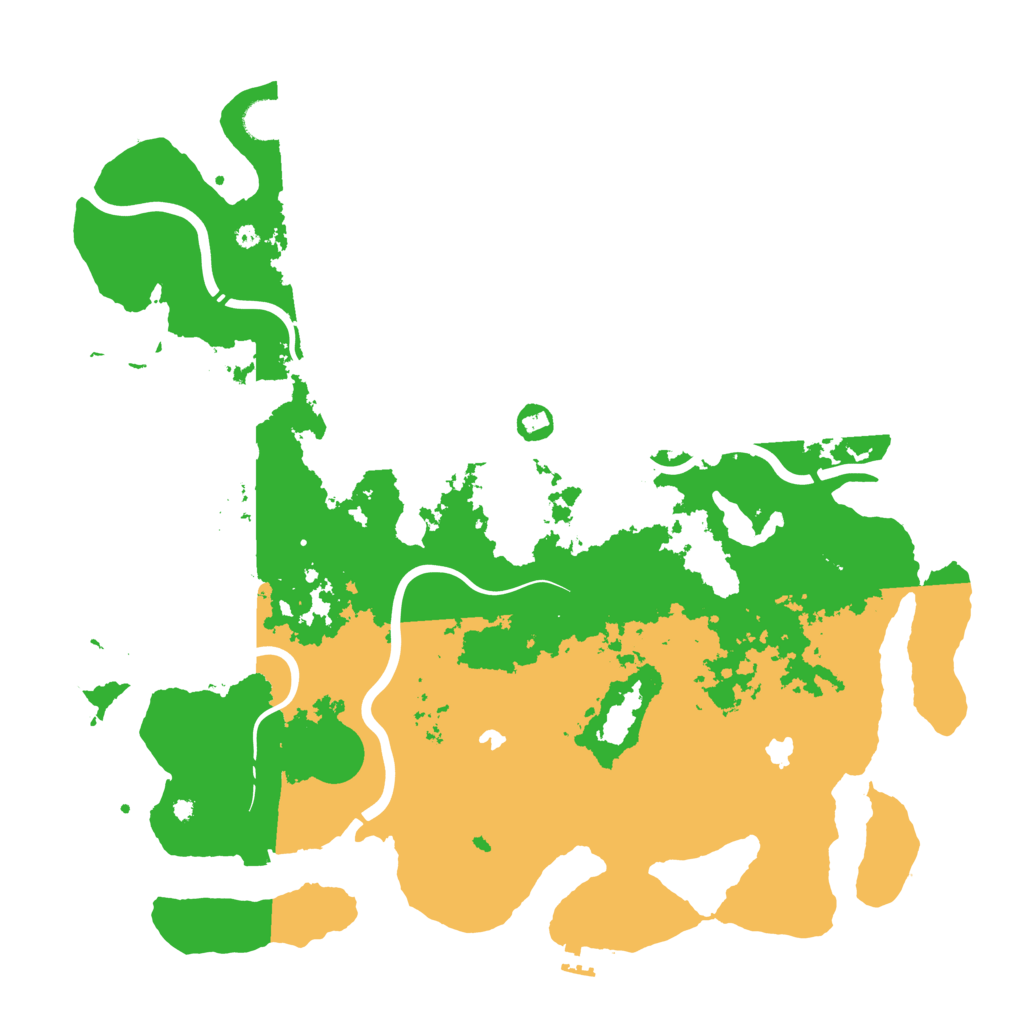 Biome Rust Map: Procedural Map, Size: 4500, Seed: 1504850018