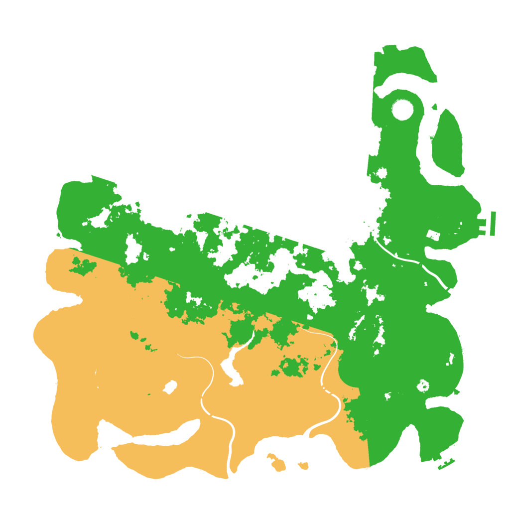 Biome Rust Map: Procedural Map, Size: 4250, Seed: 1931175319