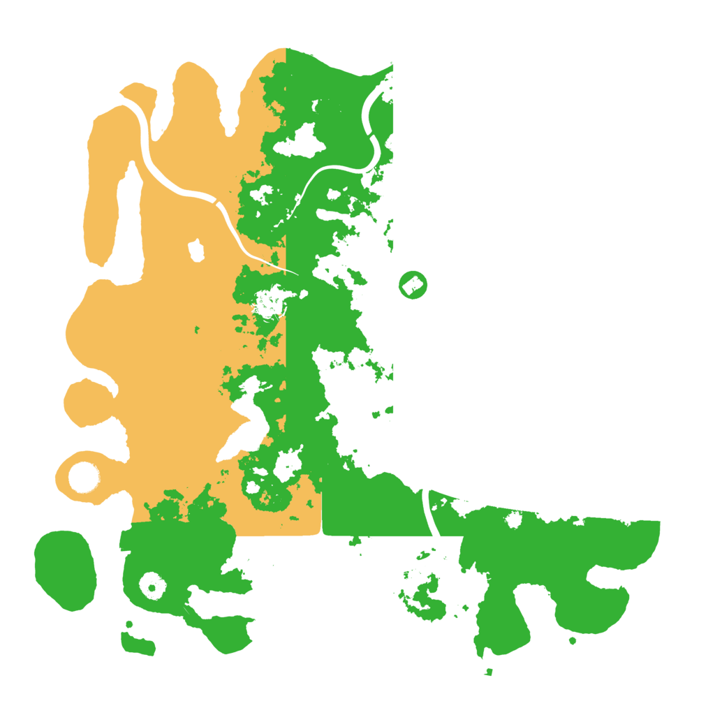 Biome Rust Map: Procedural Map, Size: 4050, Seed: 222754620
