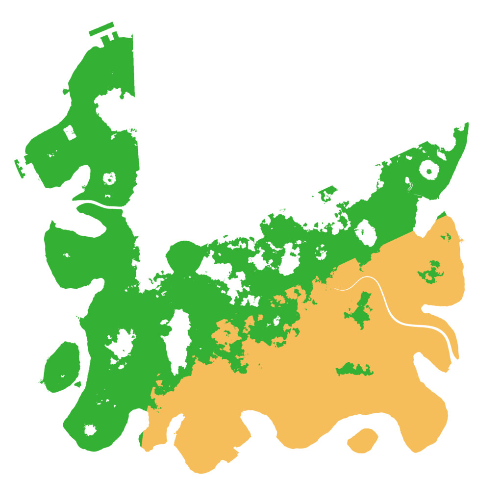 Biome Rust Map: Procedural Map, Size: 3900, Seed: 1696835217