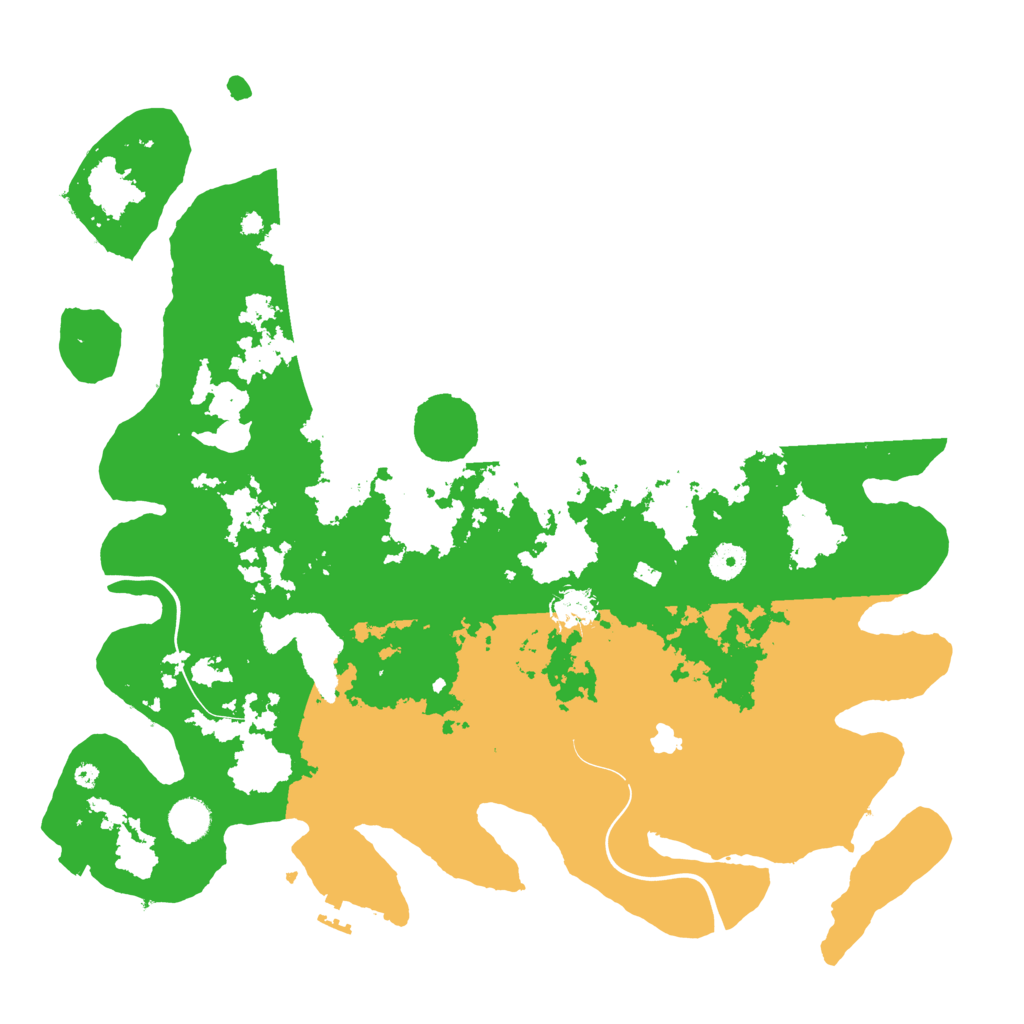 Biome Rust Map: Procedural Map, Size: 4250, Seed: 315535
