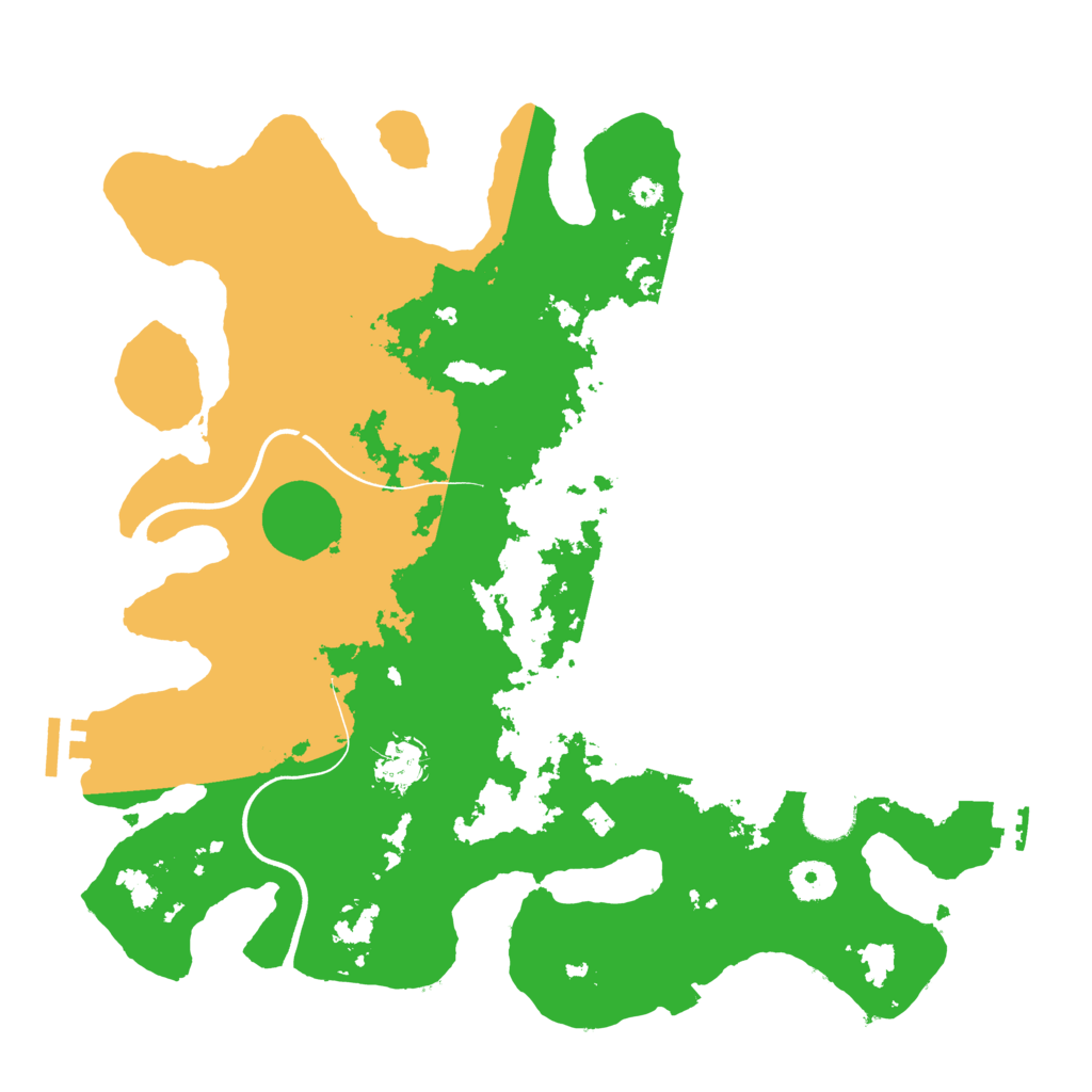 Biome Rust Map: Procedural Map, Size: 3750, Seed: 623102955