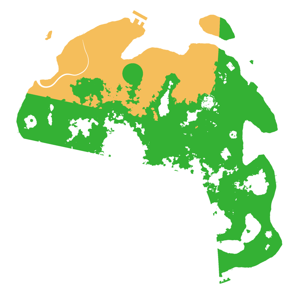 Biome Rust Map: Procedural Map, Size: 3850, Seed: 1892878628