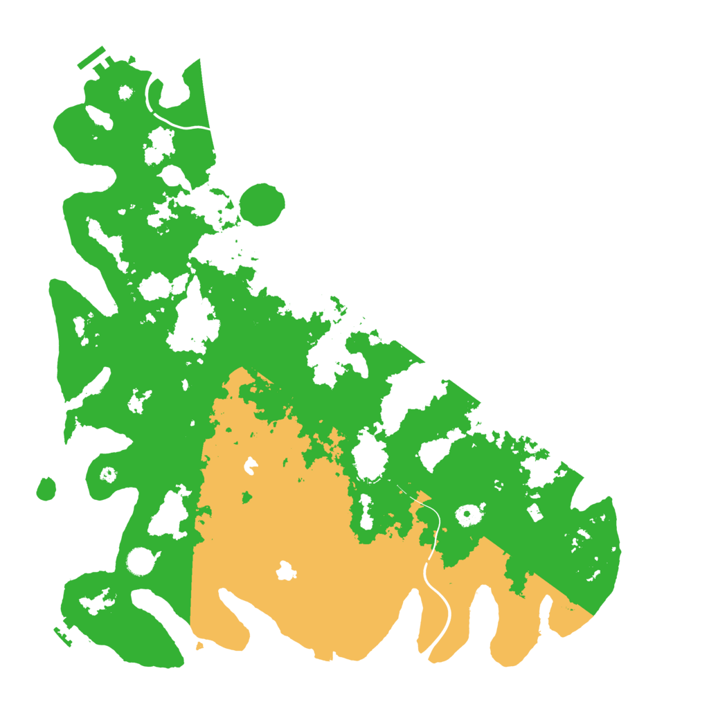 Biome Rust Map: Procedural Map, Size: 4500, Seed: 1674079538