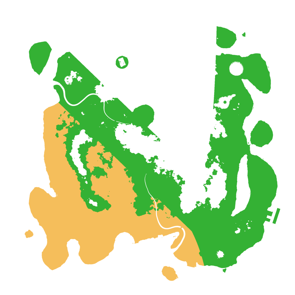 Biome Rust Map: Procedural Map, Size: 3750, Seed: 1358369762