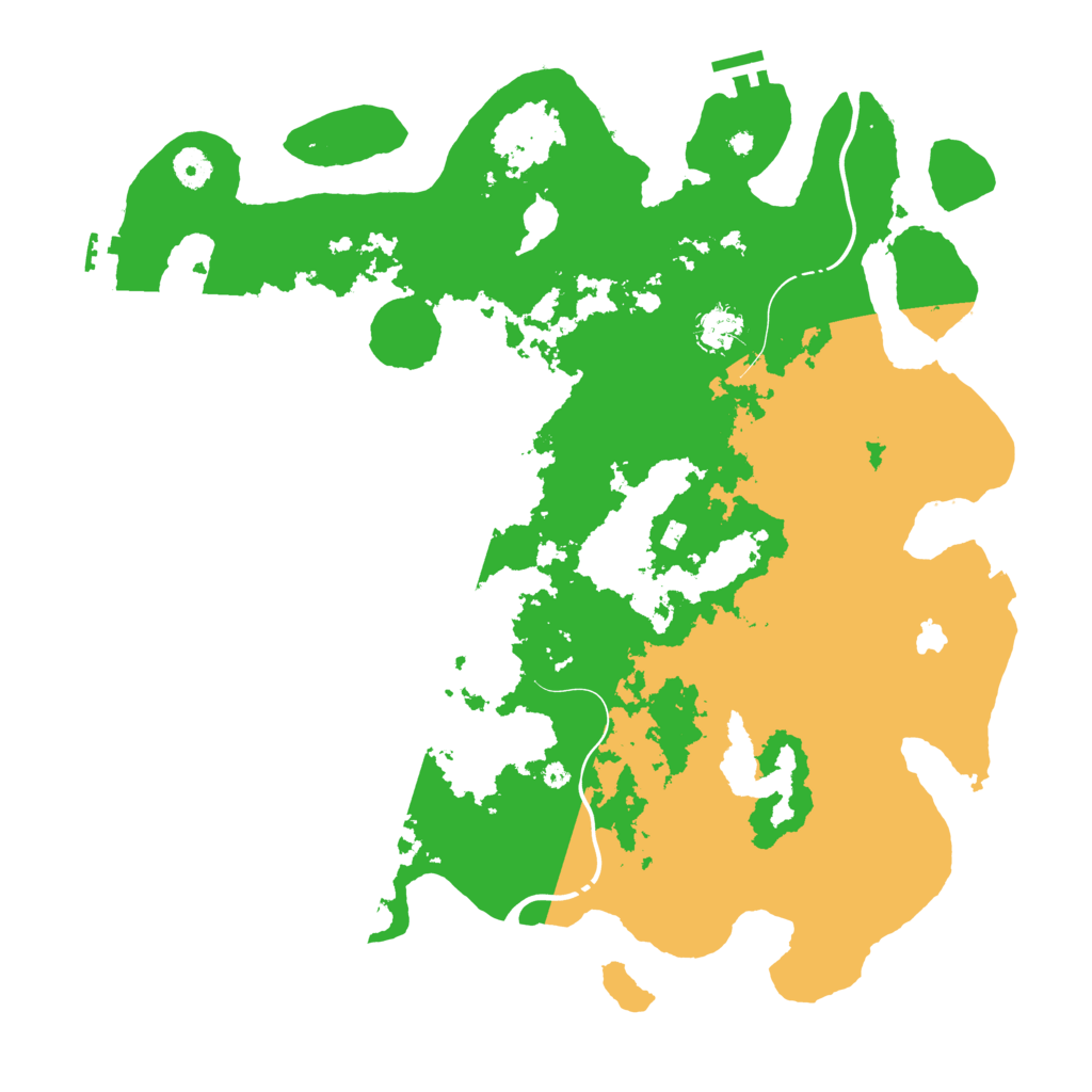 Biome Rust Map: Procedural Map, Size: 4250, Seed: 962306341