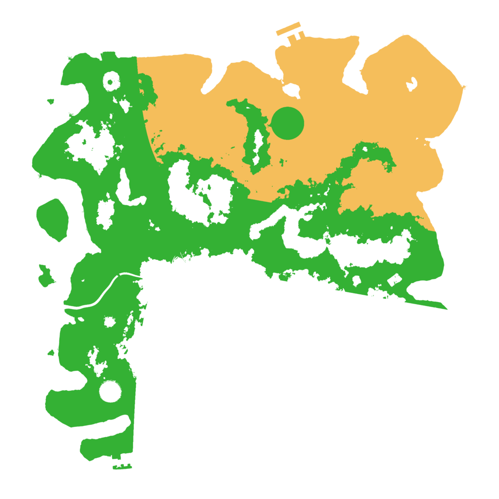 Biome Rust Map: Procedural Map, Size: 4000, Seed: 7979