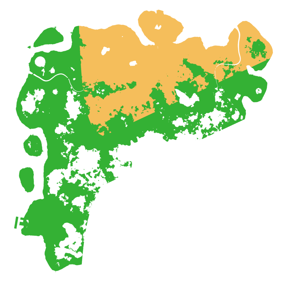 Biome Rust Map: Procedural Map, Size: 5000, Seed: 911868100